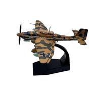Maquette d'avion de Chasse et Bombardier Allemand Junkers Stuka JU-87 au 1/72 en métal moulé sous Pression Ensemble de Jeu de Passe-Temps Miniature