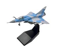 Maquette d'avion de Chasse Mirage 2000 à l'échelle 1:100 en métal moulé sous Pression pour Exposition Statique Ensemble de Jeu de Passe-Temps Miniature