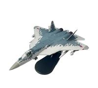 Maquette d'avion de Chasse SU-57 au 1/72 en Alliage métallique moulé sous Pression pour décoration Statique Bureau Ensemble de Jeu de Passe-Temps Miniature