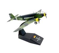 Maquette d'avion de Transport Jouet de Simulation 1/144 avec Support Avion Militaire en Alliage et PP Hélices Rotatives Détaillées Adapté aux