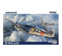 Maquette d'avion - EDUARD - Bf 109G-6/AS Weekend Edition - Échelle 1/48 - Plastique - Kit simplifié