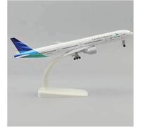 Maquette d'avion Garuda B777 20 cm métal moulé sous Pression idéale pour décorer Un Hall d'accueil ou Offrir Cadeau