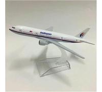 Maquette d'avion l'épour Chelle 1:400 (16 cm) représentant Un Boeing 777 Malaysia Airlines Modèle réduit Alliage moulé sous Pression pour Offrir Cadeau