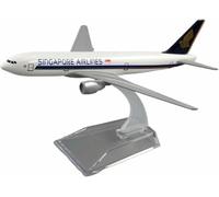 Maquette d'avion l'épour Chelle 1/400 (16 cm) représentant Un Boeing 777 Singapore Airlines Alliage Modèle Collection pour Une bibliothèque ou comme Cadeau