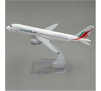Maquette d'avion l'épour Chelle 1/400 (16 cm) représentant Un pour Airbus A320 SriLankan Airlines Alliage Idéale comme Objet décoration Table conférence Cadeau