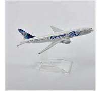 Maquette d'avion l'épour Chelle 1:400 représentant Un Boeing 777 d'Egyptair Alliage idéale comme Cadeau