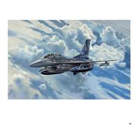 Maquette d'avion - REVELL - F-16D Fighting Falcon - Échelle 1/72 - À monter - Pour adultes à partir de 12 ans