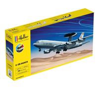 Maquette D'avion : Starter Kit : Boeing E-3b Awacs-Heller