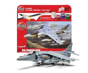 Maquette d'avion suspendue AIRFIX - - A55300A BAE Harrier GR,9A, kit de construction à l'échelle 1:72 pour adultes et enfants de 8 ans et plus - Cadeau militaire pour hommes