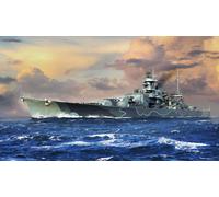 Maquette De Bateau De Guerre Allemand Scharnhorst 1:700 TRUMPETER
