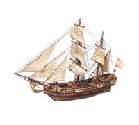 Maquette De Bateau En Bois : La Candelaria-Occre