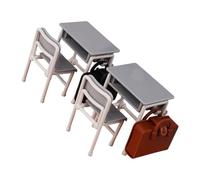 Maquette de bureau miniature pour école - Présentoir de scène pour l'éducation précoce et l'enseignement paysager