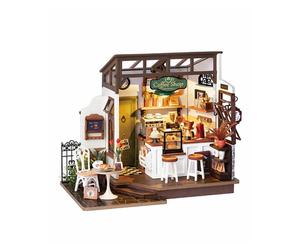 Maquette de Café Miniature No 17 - Un Écrin de Charme et de Nostalgie