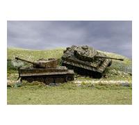 Maquette de char d'assaut - ITALERI - Pz. Kpfw. VI Tiger Ausf. E - Gris - Intérieur - Plastique