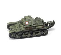 Maquette De Char Léger Renault R-35 FCM36 À L'échelle 1 72, avec Tourelle en Plastique Jouets Non RC