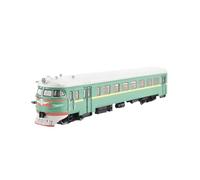 Maquette De Locomotive Électrique ER2 Lettone Au 1/87 en Plastique À Exposer sur Un Bureau