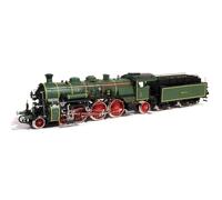 Maquette De Train En Bois : Locomotive S3 / 6 Br-18-Occre