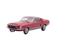 Maquette De Voiture en Alliage 1:43 pour Shelby Mustang GT 500-KR 1968, Collection De Jouets Shelby Mustang Sedan Jouets Non RC