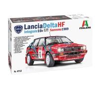 Maquette De Voiture - Italeri - Lancia Delta Hf Integrale Sanremo 1989 - Kit De Maquette Détaillé