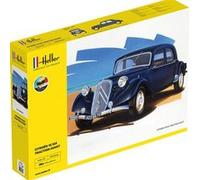 Maquette de voiture : Starter kit : Citroen 15 SIX Traction Avant Heller G