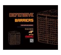 Defensive Barriers (resin) - 1:35e --model
