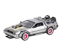 Maquette - Delorean - Retour Vers Le Futur 3 - Échelle 1/24 - Couleur Gris - Pour Enfants à Partir de 8 Ans