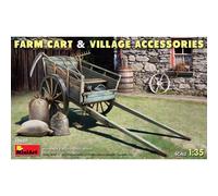 MiniArt MIN35657 Chariot de ferme 1:35 avec accessoires de village
