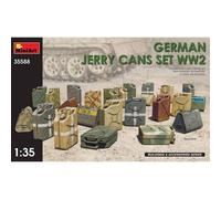MiniArt 35588 1:35 WW2 Lot de bidons Deut. (24) - Modélisme, kit de Construction en Plastique, Bricolage, Loisirs, Collage, kit de modélisme, à Assembler, Non Peint, Gris