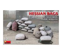 Maquette Diorama Hessian Bags 1/35ème Miniart 35586 Maquette Char Promo