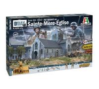 Maquette Diorama - Italeri - June 6th 1944 Air Assault On Sainte-Mère-Église - 1:72 - Ref : 14076
