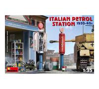 Maquette Diorama Italian Petrol Station 1930-40s Miniart 35620 1/35ème Maquette