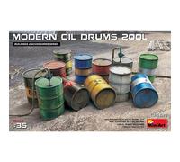 Maquette Diorama Modern Oil Drums 200l Miniart 35615 1/35ème Maquette Char Promo