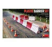 Maquette Diorama Plastic Barrier Set 1/35ème - Miniart - 35634 - Kit De Modèle En Plastique
