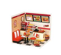 Maquette Super Creator DIY Yum Yum Burgers Rouge