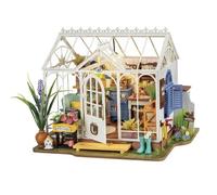 Rolife Maison miniature de jardin Jardin de rêve, 296 pièces, montage 4h, 19×9,2×11,5 cm, non peint
