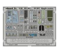 MAQUETTE EF-2000 TYPHOON SING.REVEL/48 EDUARD FE367