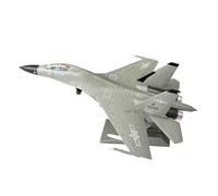 Maquette en Alliage métallique à l'échelle 1/100 de l'avion Chasse J-16 idéale pour Collection ou décoration Bureau Ensemble de Jeu de Passe-Temps Miniature