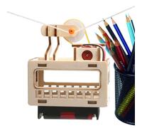 Maquette en Bois à Construire | Téléphérique Modèle Miniature Invention,Kit Puzzle 3D | pour Hommes, Femmes, étudiants, passionnés de DIY