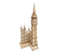 Maquette en Bois - Architecture avec LED (Big Ben)