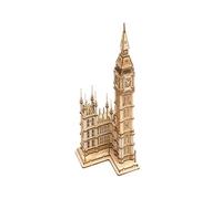 Maquette en Bois - Architecture avec LED (Big Ben)