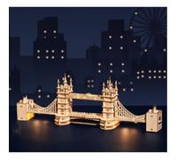 Maquette en bois avec lumières - Pont de Londre - ROBOTIME - 113 pièces