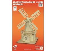 Maquette En Bois - Moulin À Vent - Quay-Quay