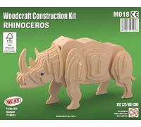 Maquette En Bois - Rhinocéros - Quay-Quay