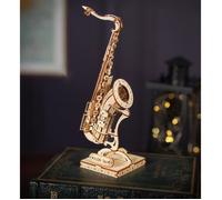 Maquette en bois - Saxophone - 136 pièces - A monter soi-même - Mixte - A partir de 8 ans