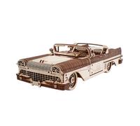 UGEARS Puzzle 3D en bois Cabriolet Rêve VM-05 – 739 pièces – Ivoire