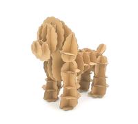 Maquette En Carton À Assembler Caniche 15 Cm