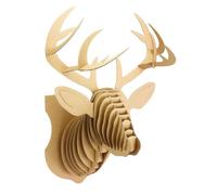 Maquette en carton à assembler Trophée Cerf 31 x 54 x 30 cm