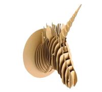 Trophée Mural En Carton - La Licorne - Ctop NA