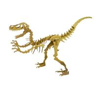 MÉGACRÉA Maquette en Carton Dinosaure Velociraptor 35 x 18