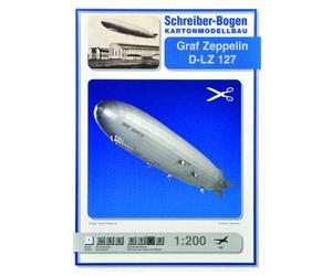 Maquette en carton : Graf Zeppelin D-LZ 127